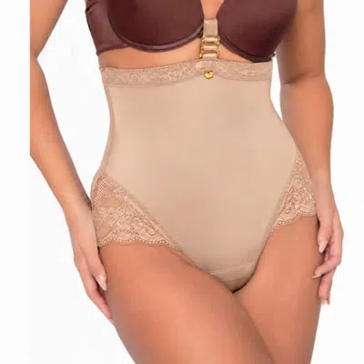 Lechery ® X Yahaira Panty Shaper With Triple Tummy Layer In Beige