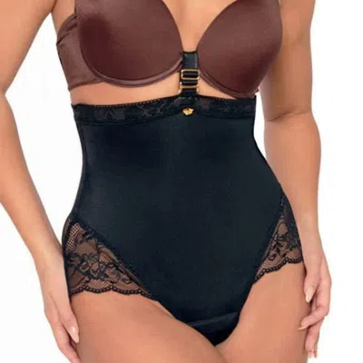 Lechery ® X Yahaira Panty Shaper With Triple Tummy Layer In Black