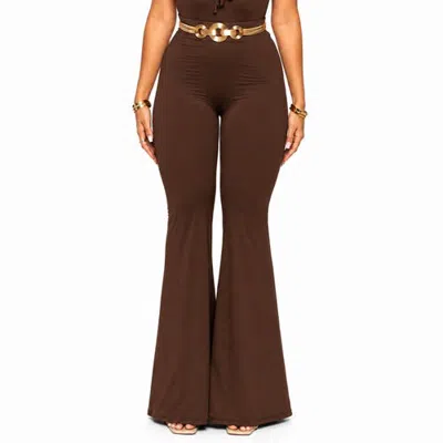 Lechery ® X Yahaira Sculpt Leggings High Waist With Hip Lifter In Brown