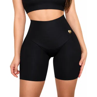 Lechery ® X Yahaira Shorts With Triple Tummy Layer High Waisted In Black