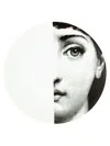 L'eclaireur Made By Fornasetti Printed Plate In White