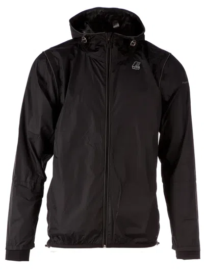 L'eclaireur Made By 'k-way' Windbreaker Jacket In Black