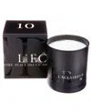 L'eclaireur Number 10 'zan' Candle In Black