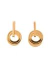 Leda Madera Gold Sophia Earrings In Golden
