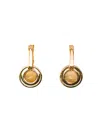 Leda Madera Gold Sophia Earrings In Golden