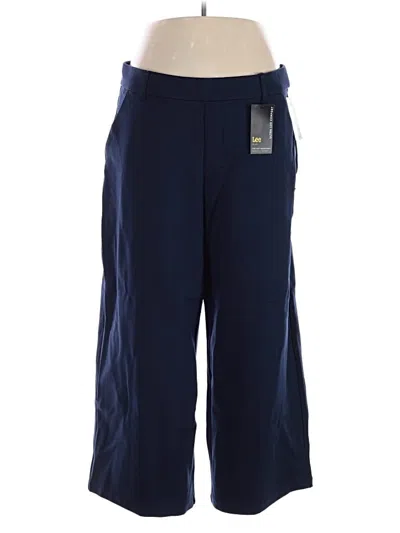 Pre-owned Lee Active Pants In Blue