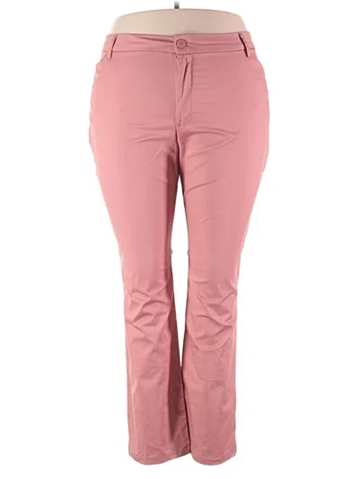 Pre-owned Lee Active Pants In Pink