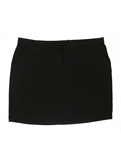 Pre-owned Lee Active Skirt In Black