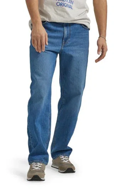 Lee Asher Loose Straight Leg Jeans In Azure