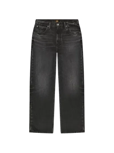 Lee Asher Straight-leg Jeans In Black