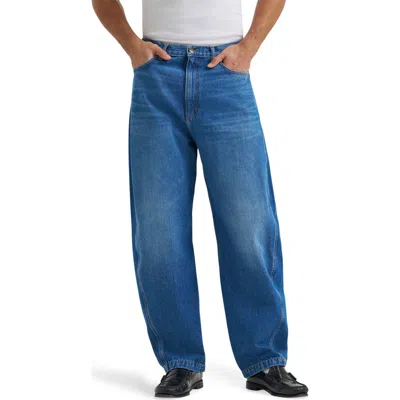 Lee Barrel Leg Jeans In Blue