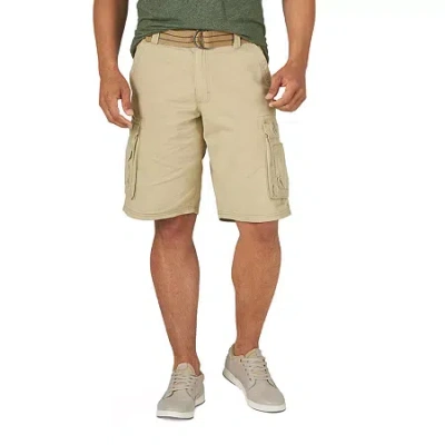 Lee Big And Tall Men's Wyoming Belted Cargo Short In Neutral