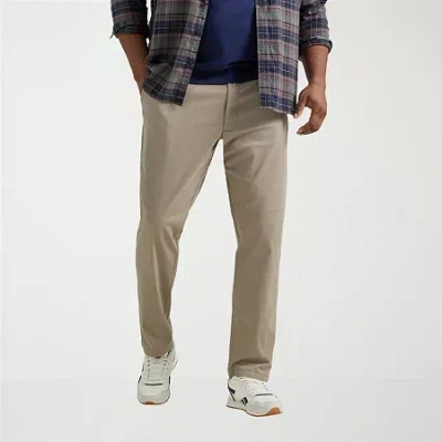 Lee Big And Tall Mens Extreme Motion Relaxed Fit Pants In Neutral