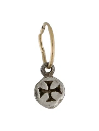 Pre-owned Lee Brevard Cross Single Earrings In Multi