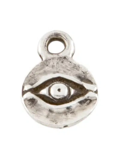 Pre-owned Lee Brevard Eye Charm In Multi