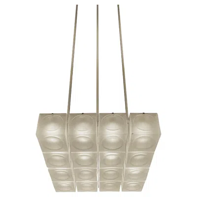 Pre-owned Lee Broom - Chant 4x4 Chandelier In Sand