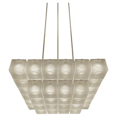 Pre-owned Lee Broom - Chant 6x6 2-tier Chandelier In Sand