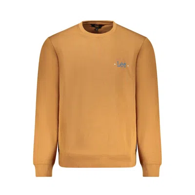 Lee Logo-embroidered Sweater In Brown