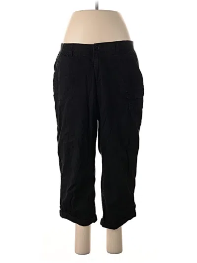 Pre-owned Lee Cargo Pants In Black