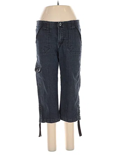 Pre-owned Lee Cargo Pants In Blue