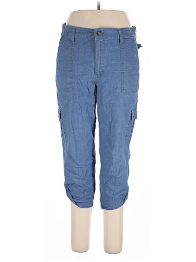 Pre-owned Lee Cargo Pants In Blue