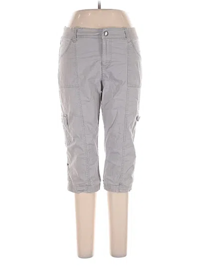 Pre-owned Lee Cargo Pants In Gray
