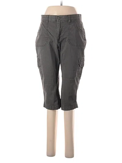 Pre-owned Lee Cargo Pants In Gray