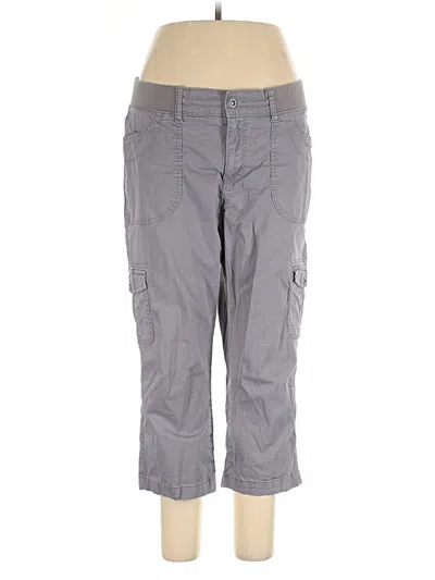 Pre-owned Lee Cargo Pants In Gray
