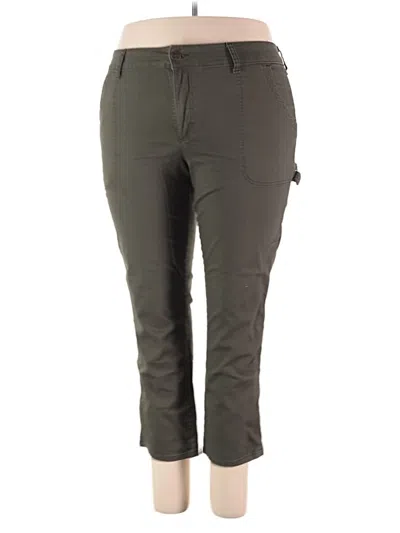 Pre-owned Lee Cargo Pants In Green