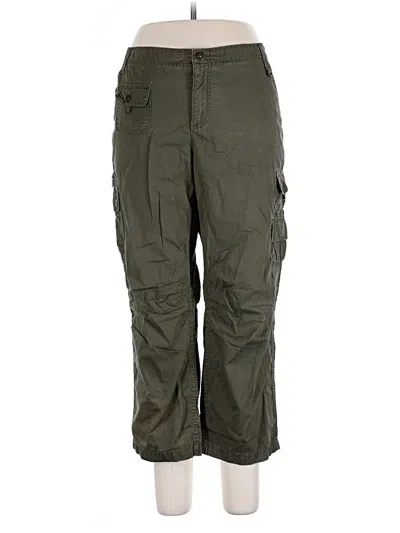 Pre-owned Lee Cargo Pants In Green