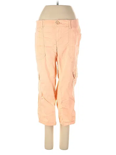 Pre-owned Lee Cargo Pants In Orange