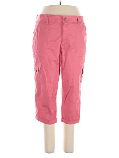 Pre-owned Lee Cargo Pants In Pink