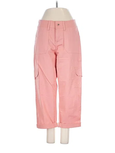 Pre-owned Lee Cargo Pants In Pink