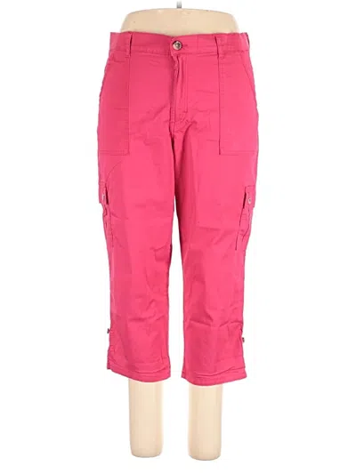Pre-owned Lee Cargo Pants In Pink