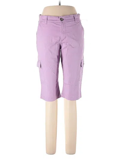 Pre-owned Lee Cargo Pants In Purple
