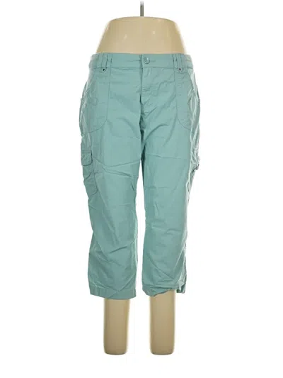 Pre-owned Lee Cargo Pants In Teal