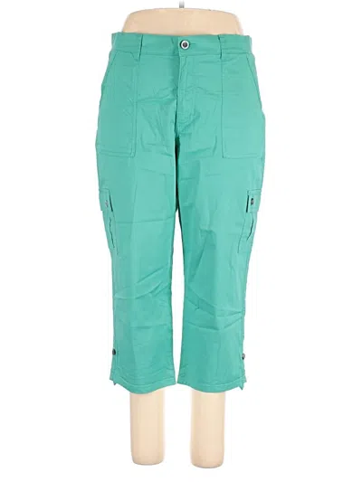 Pre-owned Lee Cargo Pants In Teal