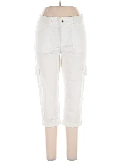 Pre-owned Lee Cargo Pants In White