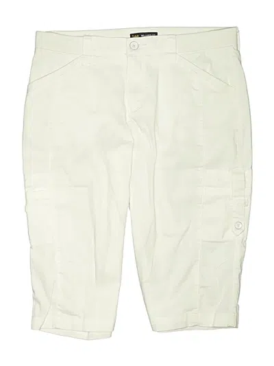 Pre-owned Lee Cargo Shorts In Ivory