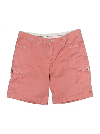 Pre-owned Lee Cargo Shorts In Pink