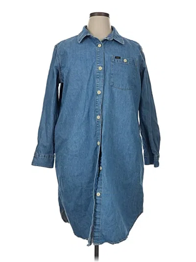 Pre-owned Lee Casual Dress In Blue