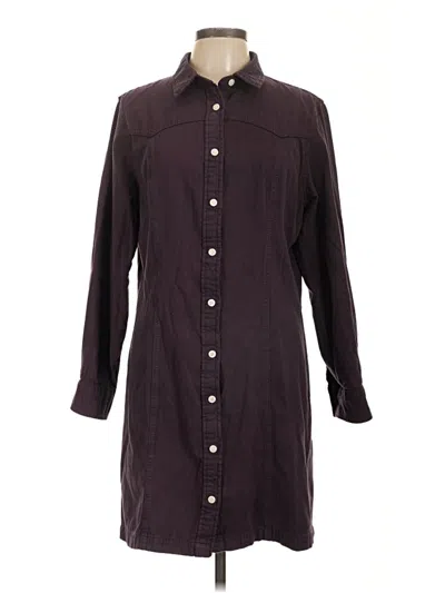 Pre-owned Lee Casual Dress In Burgundy