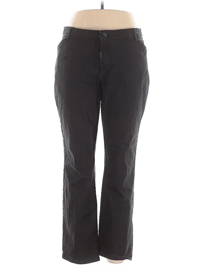 Pre-owned Lee Casual Pants In Black