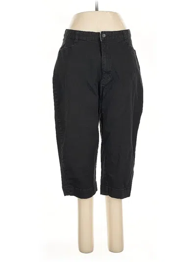 Pre-owned Lee Casual Pants In Black