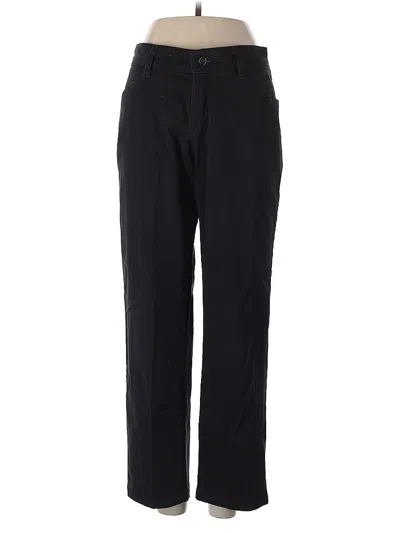 Pre-owned Lee Casual Pants In Black