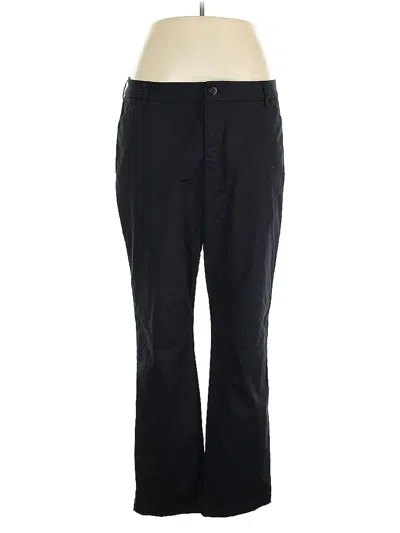 Pre-owned Lee Casual Pants In Black