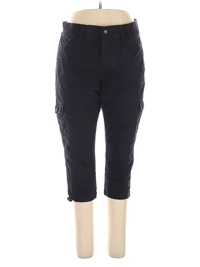 Pre-owned Lee Casual Pants In Black