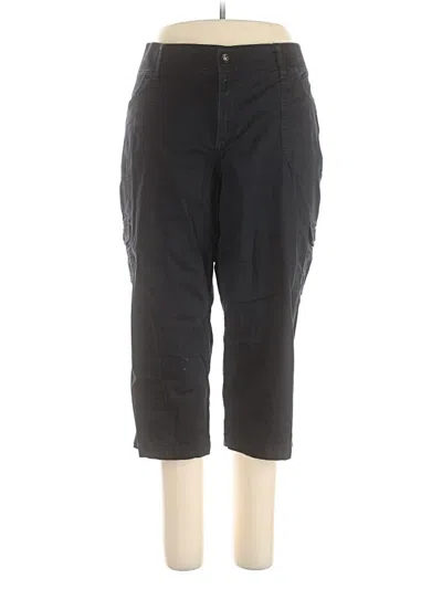 Pre-owned Lee Casual Pants In Black