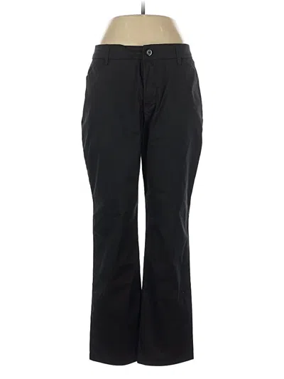 Pre-owned Lee Casual Pants In Black
