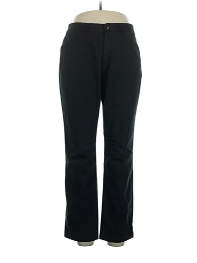 Pre-owned Lee Casual Pants In Black